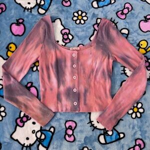 Miss Love cropped sweater top